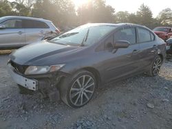 Honda salvage cars for sale: 2015 Honda Civic EX