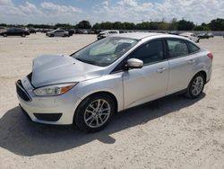 Salvage cars for sale at San Antonio, TX auction: 2017 Ford Focus SE