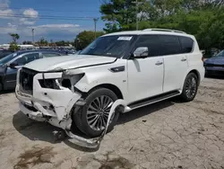 Infiniti Vehiculos salvage en venta: 2019 Infiniti QX80 Luxe