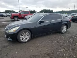 Flood-damaged cars for sale at auction: 2010 Infiniti G37