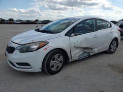 2016 KIA Forte LX en venta en San Antonio, TX