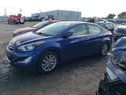 Salvage cars for sale at Chicago Heights, IL auction: 2015 Hyundai Elantra SE