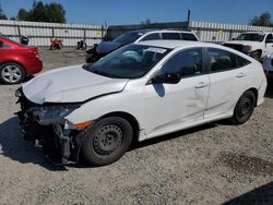 Honda salvage cars for sale: 2021 Honda Civic LX