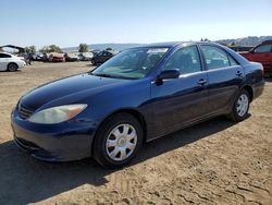 Toyota Camry le Vehiculos salvage en venta: 2004 Toyota Camry LE