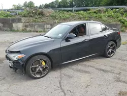 Salvage cars for sale at Marlboro, NY auction: 2017 Alfa Romeo Giulia TI Q4