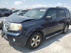 Honda Pilot EXL salvage cars for sale: 2011 Honda Pilot EXL