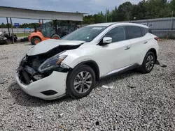 Salvage cars for sale at Memphis, TN auction: 2018 Nissan Murano S