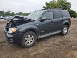 Salvage cars for sale at Baltimore, MD auction: 2008 Ford Escape Limited