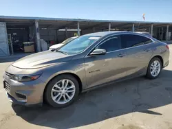 Chevrolet salvage cars for sale: 2017 Chevrolet Malibu LT