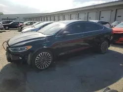 Salvage cars for sale at Louisville, KY auction: 2018 Ford Fusion TITANIUM/PLATINUM