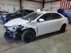 Salvage cars for sale from Copart Billings, MT: 2015 Toyota Corolla L