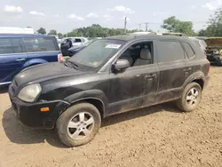 Salvage cars for sale from Copart Hillsborough, NJ: 2005 Hyundai Tucson GL