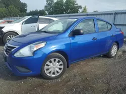 Salvage cars for sale at Finksburg, MD auction: 2015 Nissan Versa S