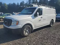 Salvage trucks for sale at Graham, WA auction: 2019 Nissan NV 2500 S