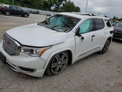 Salvage cars for sale at Bridgeton, MO auction: 2018 GMC Acadia Denali