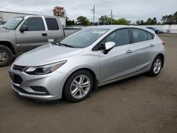 Chevrolet salvage cars for sale: 2017 Chevrolet Cruze LT