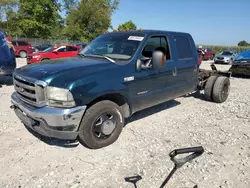 Salvage trucks for sale at Cicero, IN auction: 1999 Ford F350 Super Duty