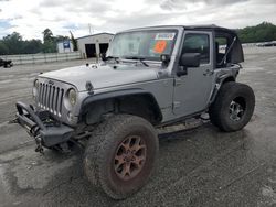 Salvage cars for sale at Savannah, GA auction: 2014 Jeep Wrangler Sport