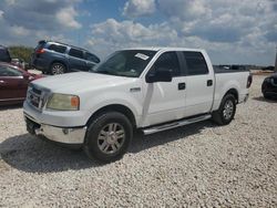 Salvage cars for sale at Taylor, TX auction: 2007 Ford F150 Supercrew