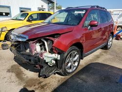 Salvage cars for sale at Pekin, IL auction: 2015 Subaru Forester 2.5I Touring