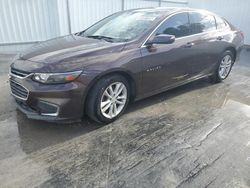 Salvage cars for sale at Opa Locka, FL auction: 2016 Chevrolet Malibu LT