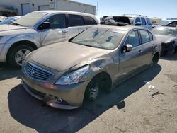 Salvage cars for sale at Martinez, CA auction: 2010 Infiniti G37