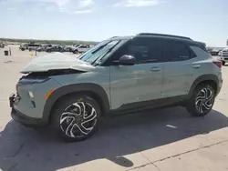 Salvage cars for sale at Grand Prairie, TX auction: 2024 Chevrolet Trailblazer RS