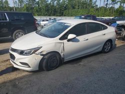 2017 Chevrolet Cruze LS en venta en Harleyville, SC