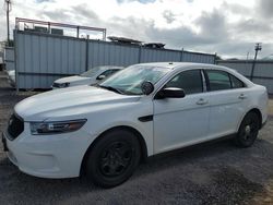 Salvage cars for sale at Kapolei, HI auction: 2018 Ford Taurus Police Interceptor