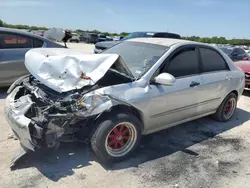 Salvage cars for sale at San Antonio, TX auction: 2008 KIA Spectra EX