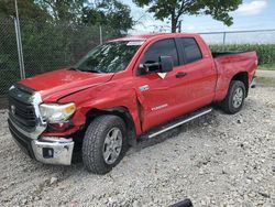 Toyota salvage cars for sale: 2014 Toyota Tundra Double Cab SR