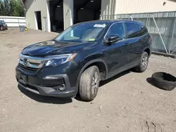 Honda Pilot EXL salvage cars for sale: 2022 Honda Pilot EXL