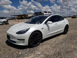 Tesla salvage cars for sale: 2020 Tesla Model 3