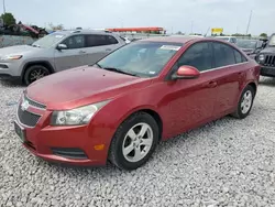 Chevrolet salvage cars for sale: 2013 Chevrolet Cruze LT