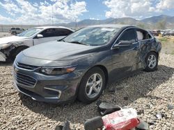 Chevrolet salvage cars for sale: 2017 Chevrolet Malibu LS