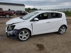 Chevrolet salvage cars for sale: 2015 Chevrolet Sonic LTZ