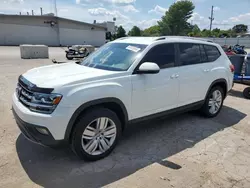 Salvage cars for sale at Lexington, KY auction: 2019 Volkswagen Atlas SE