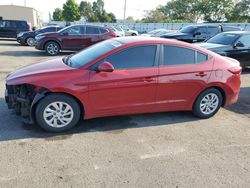 Salvage cars for sale at Moraine, OH auction: 2018 Hyundai Elantra SE