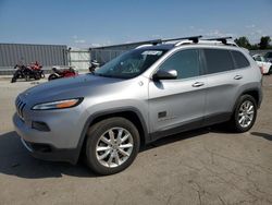 Jeep salvage cars for sale: 2014 Jeep Cherokee Limited