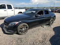 Salvage cars for sale at Tucson, AZ auction: 2015 Mercedes-Benz C 300 4matic