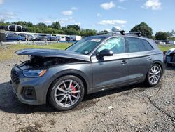 Salvage cars for sale from Copart Hillsborough, NJ: 2024 Audi Q5 E Premium Plus 55