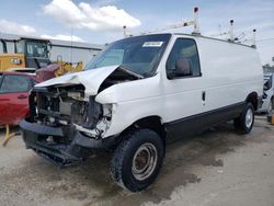 Salvage cars for sale at Pekin, IL auction: 2011 Ford Econoline E250 Van