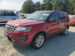 Salvage cars for sale at Concord, NC auction: 2017 Ford Explorer