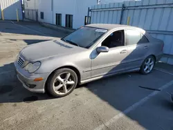 Salvage cars for sale at Vallejo, CA auction: 2006 Mercedes-Benz C 230