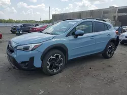 Salvage cars for sale at Fredericksburg, VA auction: 2021 Subaru Crosstrek Limited