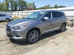 Salvage cars for sale at Spartanburg, SC auction: 2017 Infiniti QX60