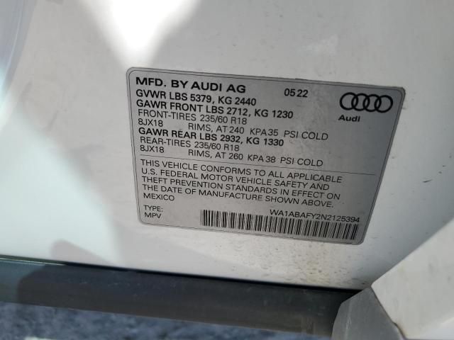 2022 Audi Q5 Premium 40