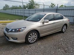 Vehiculos salvage en venta de Copart Houston, TX: 2015 Honda Accord EXL