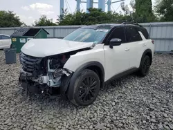 Salvage cars for sale at Windsor, NJ auction: 2024 Nissan Pathfinder Platinum