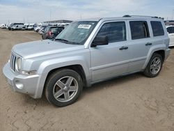 Salvage cars for sale at Brighton, CO auction: 2008 Jeep Patriot Limited